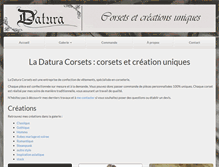 Tablet Screenshot of ladatura-corsets.com